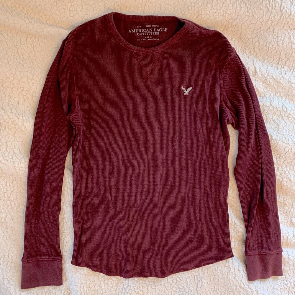 American Eagle Long Sleeve Crewneck T-shirt